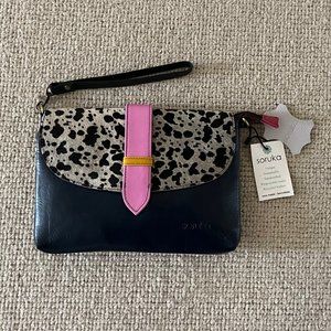 NWT Soruka Leather Convertible Bag